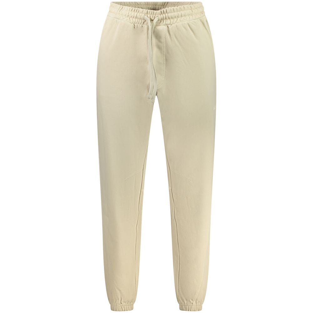 Hugo Boss Beige Cotton Men's Sports Trouser - GET THE BRAND
