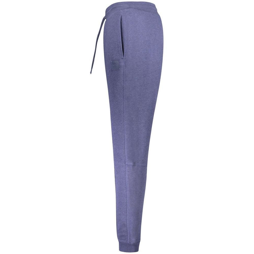 Hugo Boss Blu Cotton Men's Track Pant - GET THE BRAND
