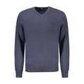 Hugo Boss Blue Cotton Men's Long-Sleeved T-Shirt - GET THE BRAND