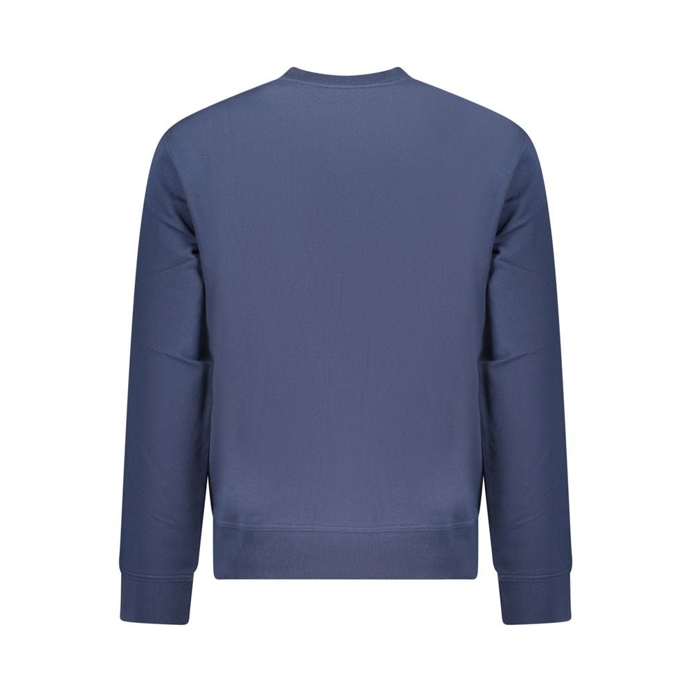 Hugo Boss Blue Cotton Men's Sweatshirt - GET THE BRAND