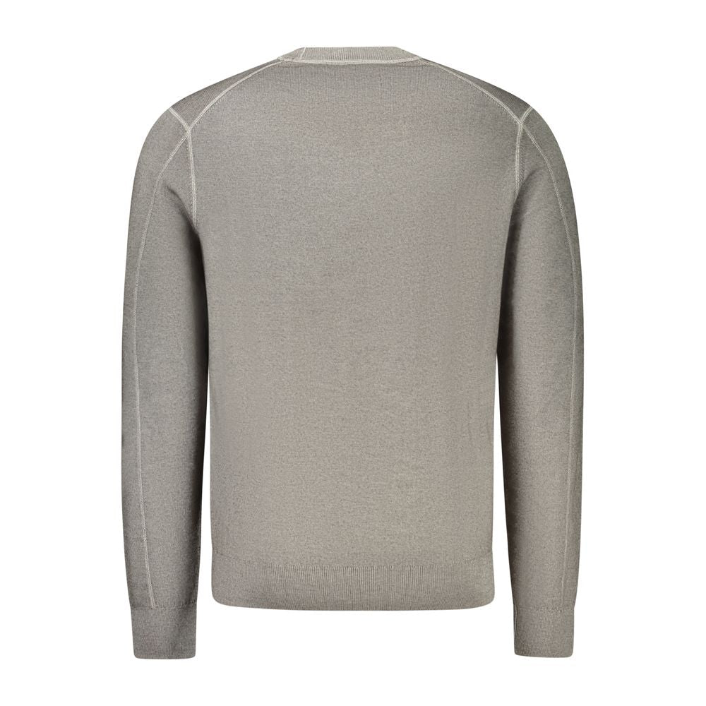 Hugo Boss Grigio Wool Mens Sweater - GET THE BRAND