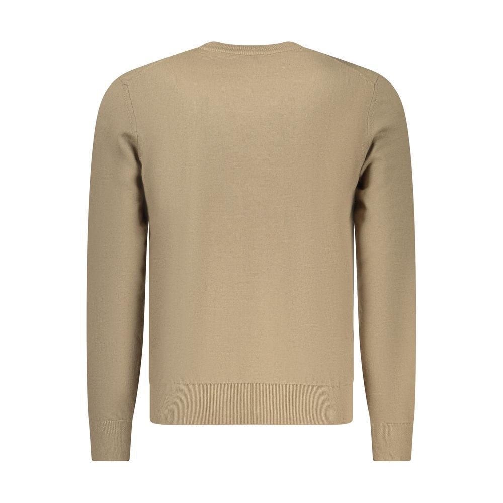 Hugo Boss Marrone Cotton Men Sweater - GET THE BRAND