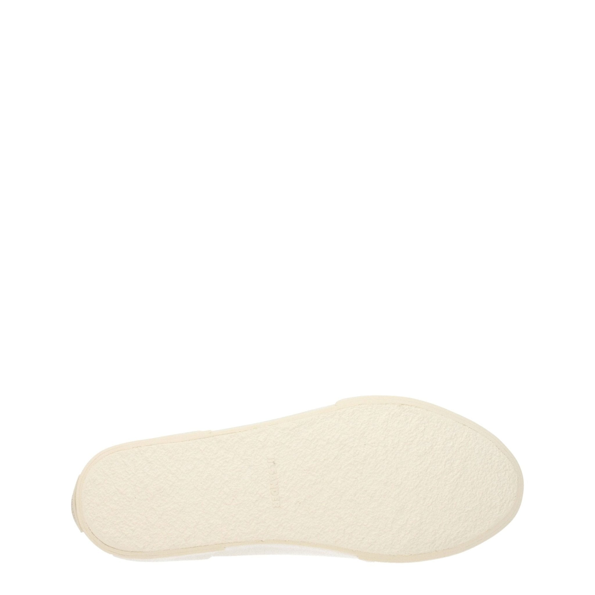 Jil Sander Beige Fabric High Top Sneakers - GET THE BRAND