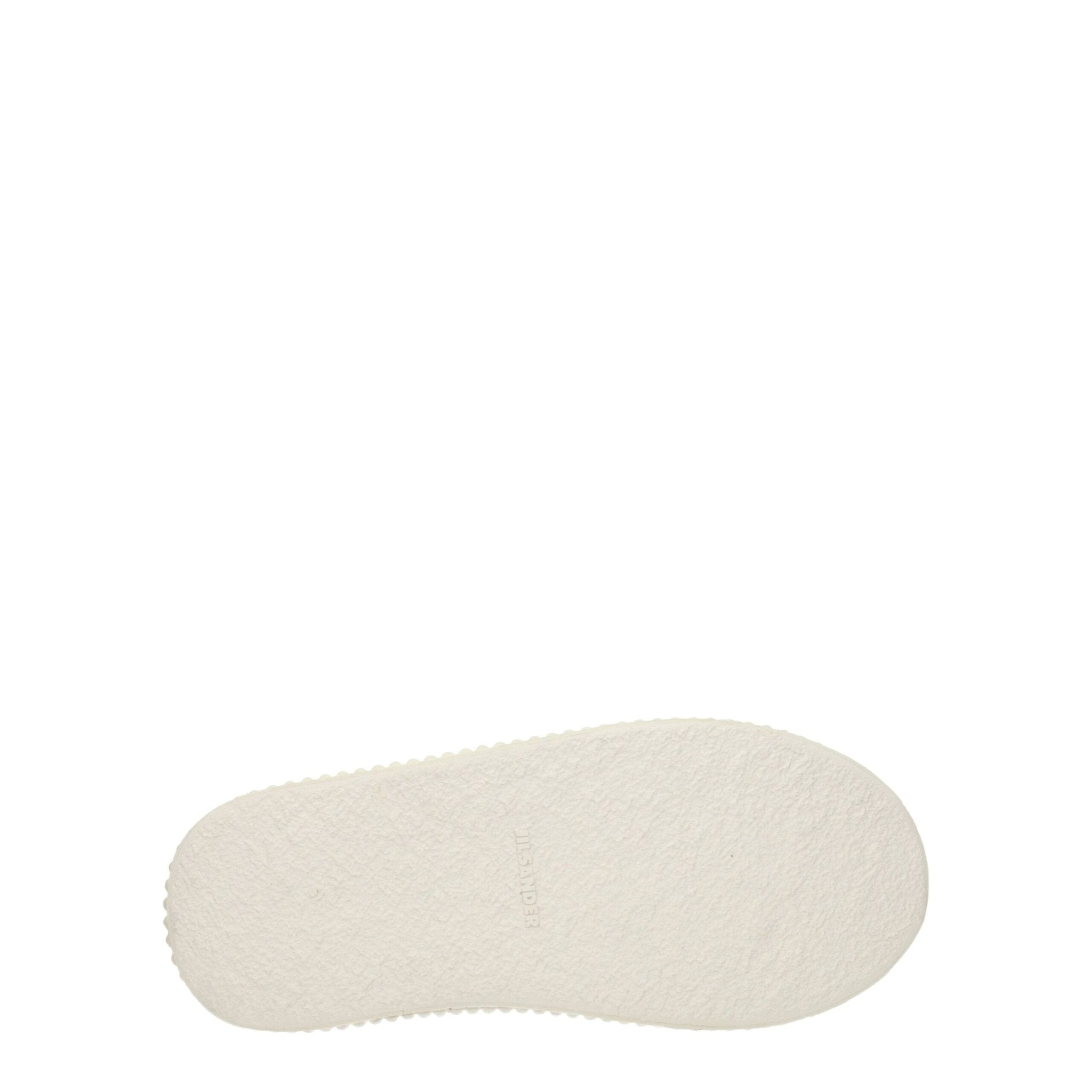 Jil Sander White Fabric Platform Sneakers - GET THE BRAND