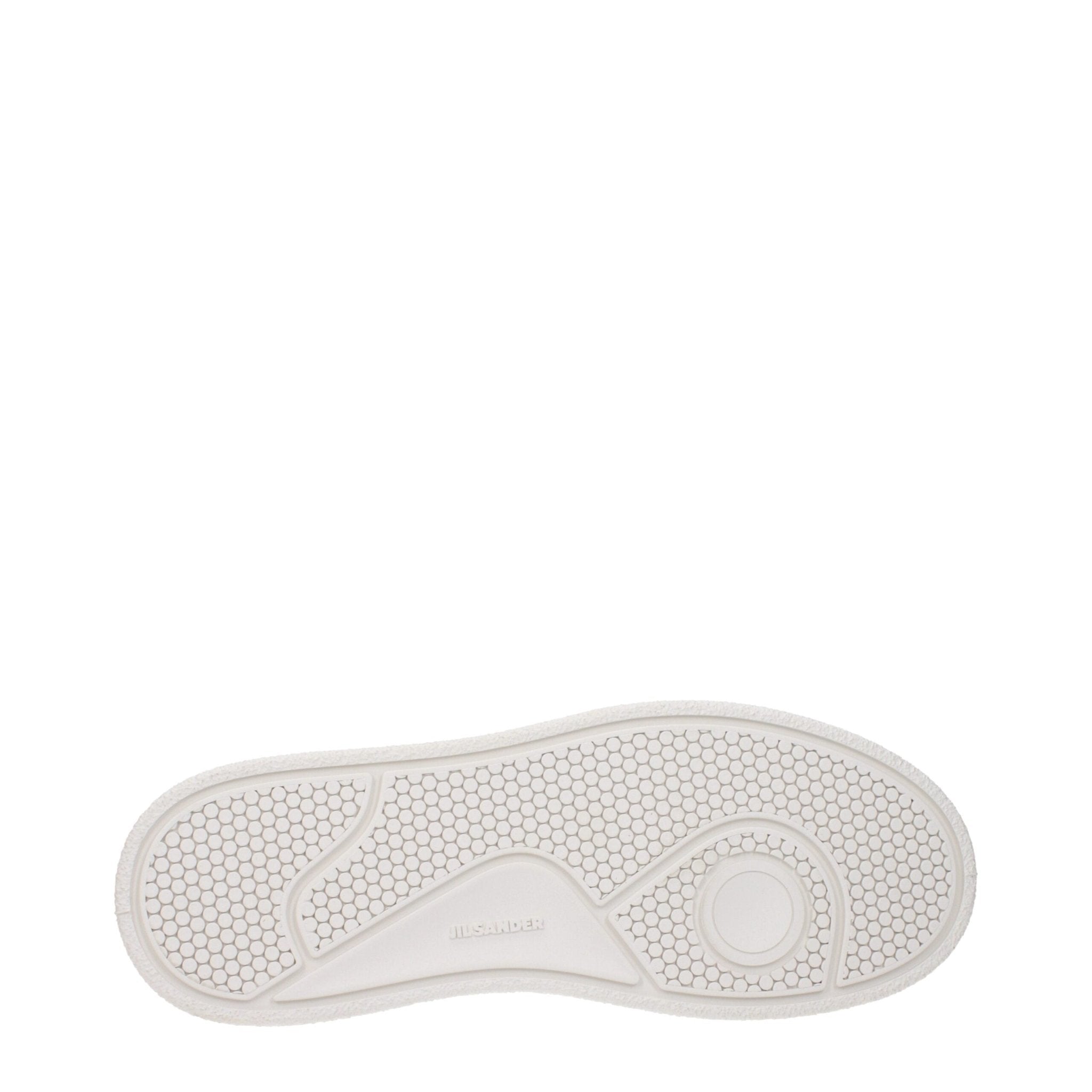 Jil Sander White Leather Platform Sneakers - GET THE BRAND
