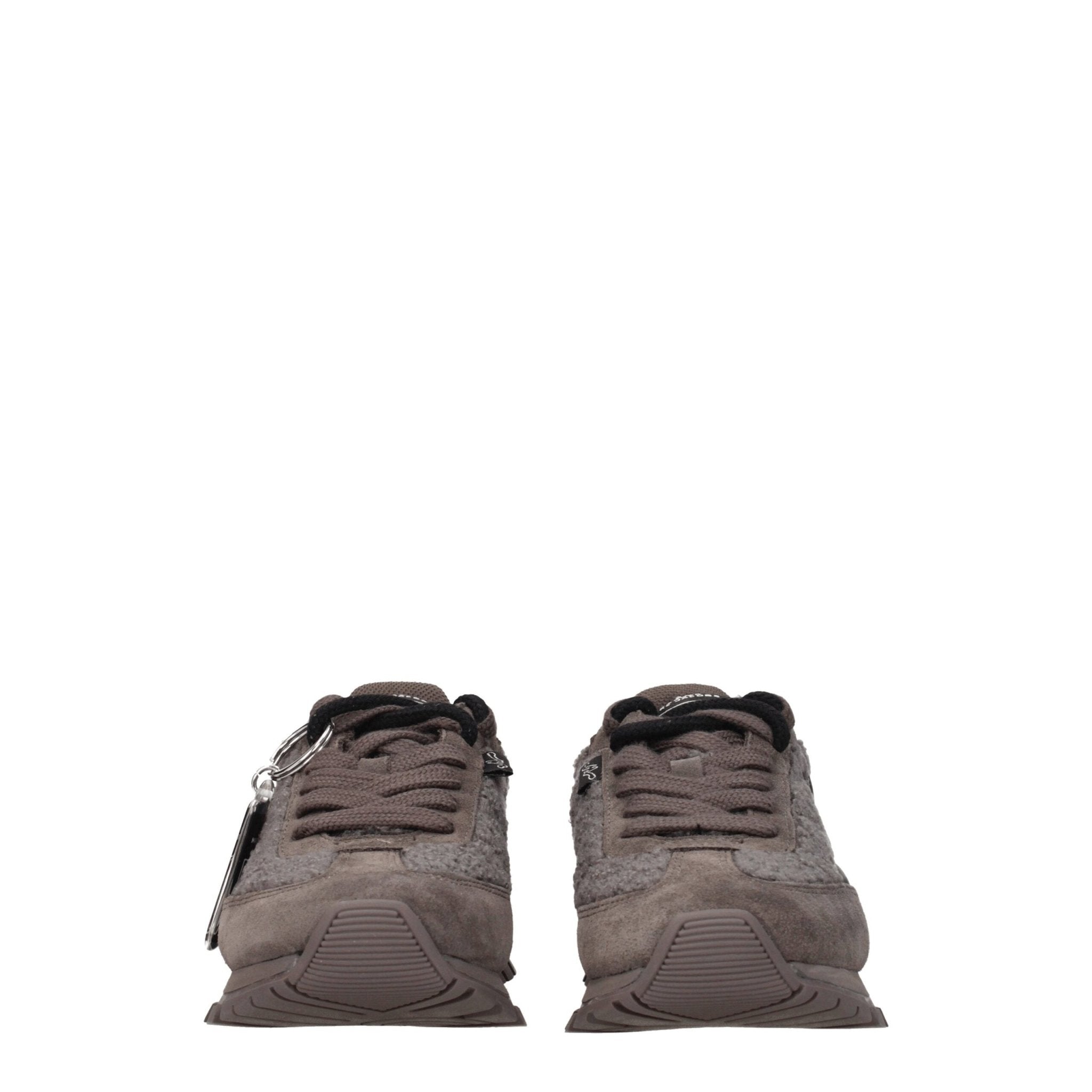 Marc Jacobs Gray Fur Chunky Sneakers - GET THE BRAND