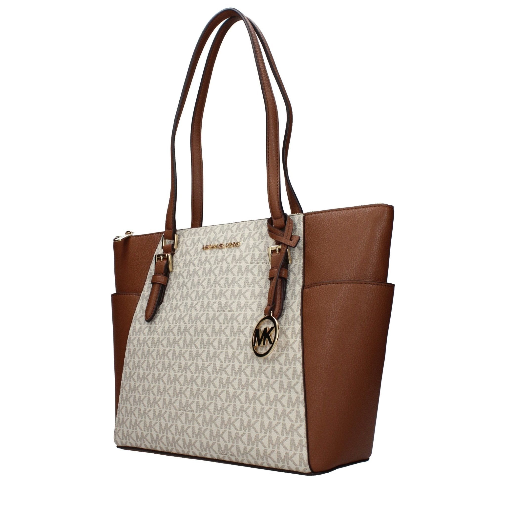 Michael Kors Beige Leather Shoulder Bag - GET THE BRAND