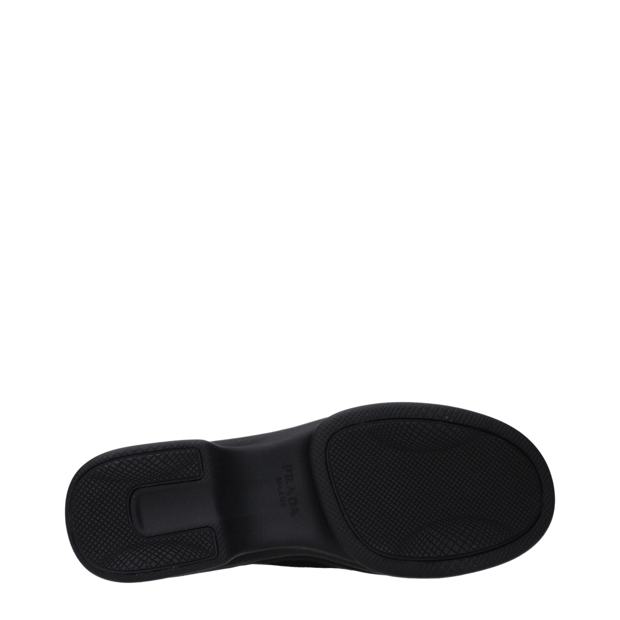 Prada Black Fabric Low Top Sneakers - GET THE BRAND