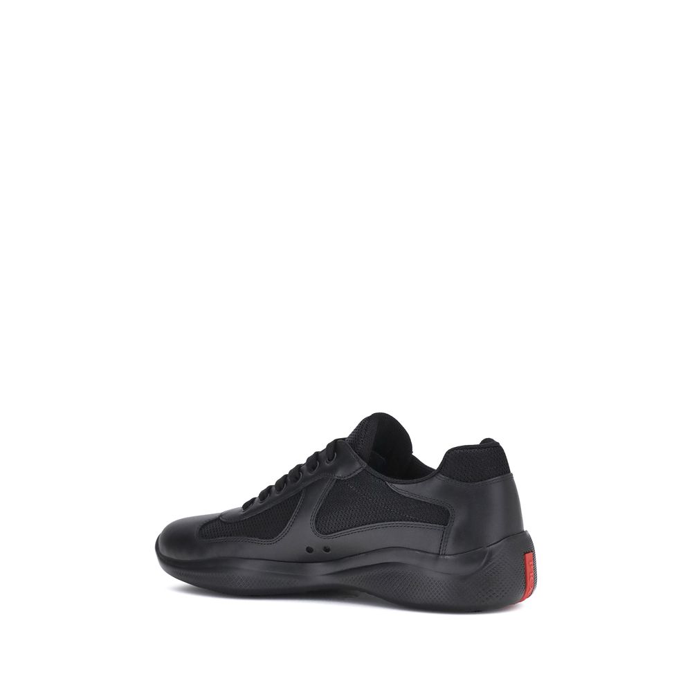 Prada Black Polyamide Sneakers - GET THE BRAND