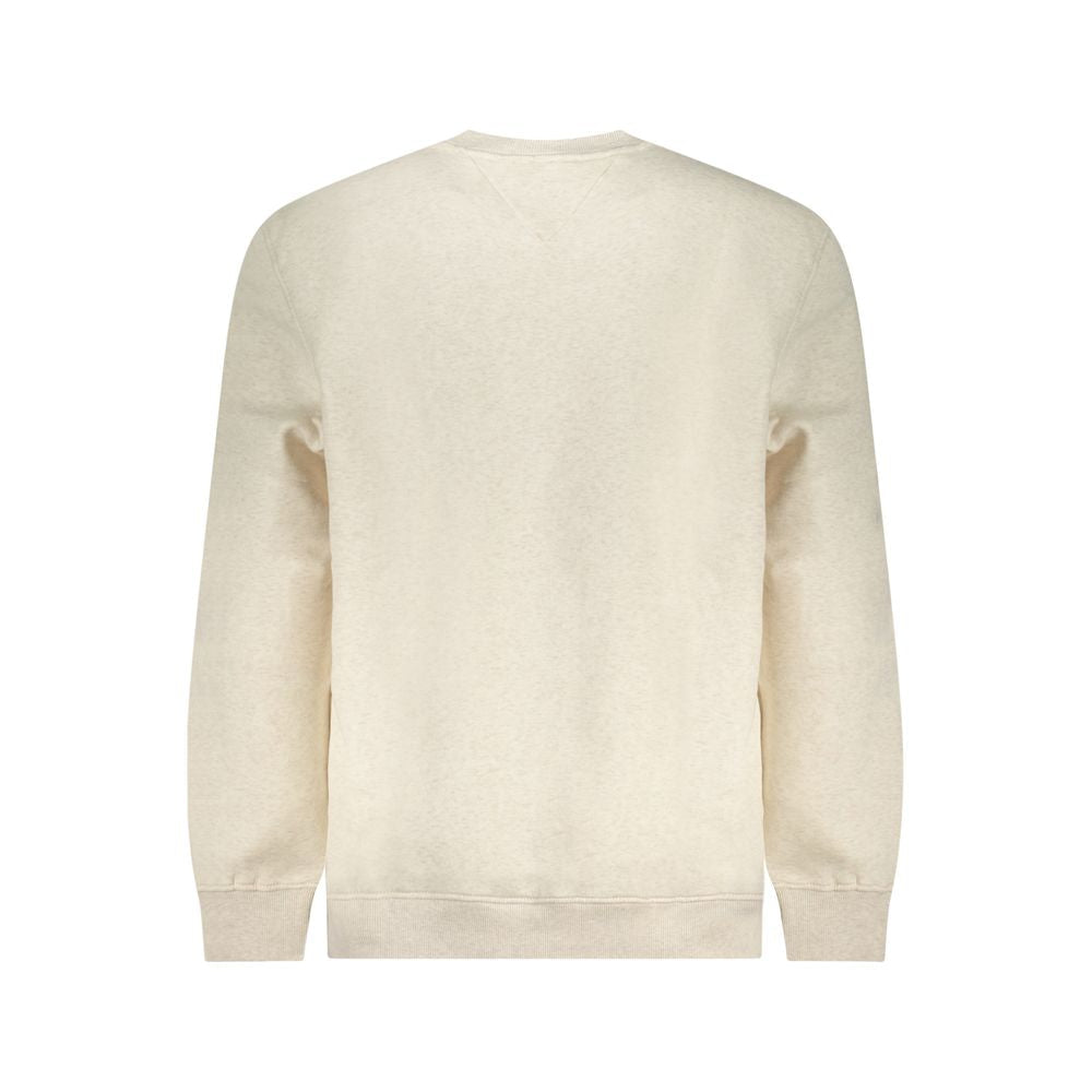 Tommy Hilfiger Beige Cotton Men Sweatshirt - GET THE BRAND
