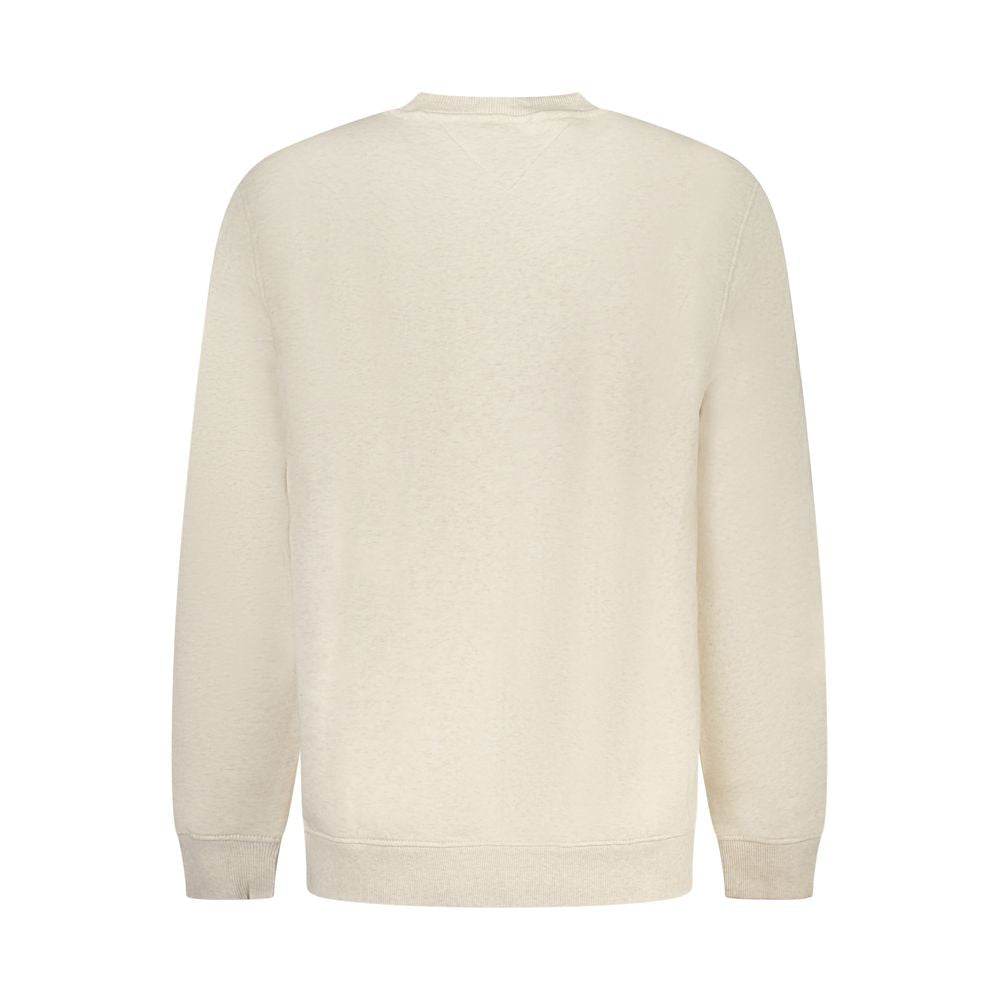 Tommy Hilfiger Beige Cotton Men Sweatshirt - GET THE BRAND