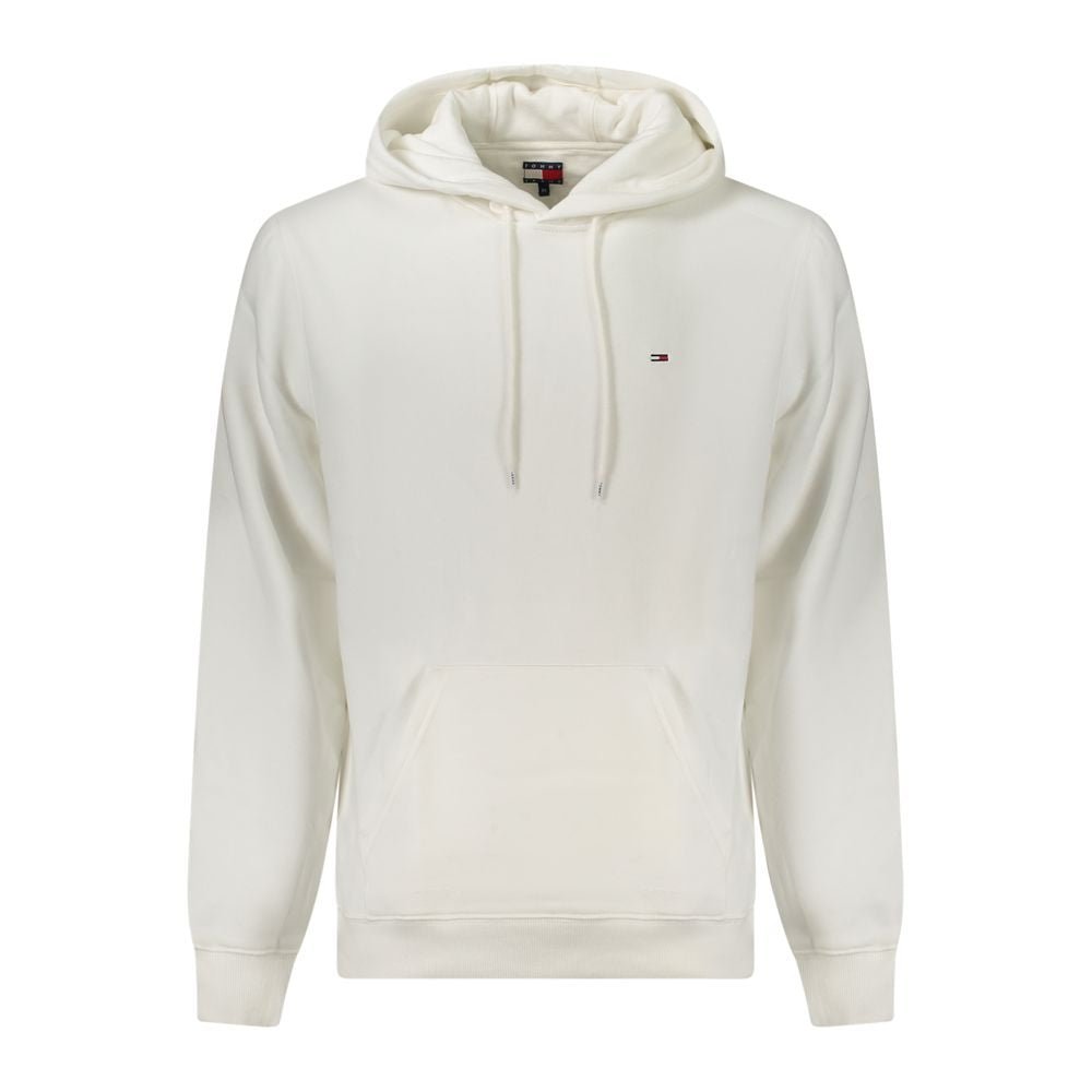 Tommy Hilfiger Bianco Cotton Men's Hoodie Sweatshirt - GET THE BRAND