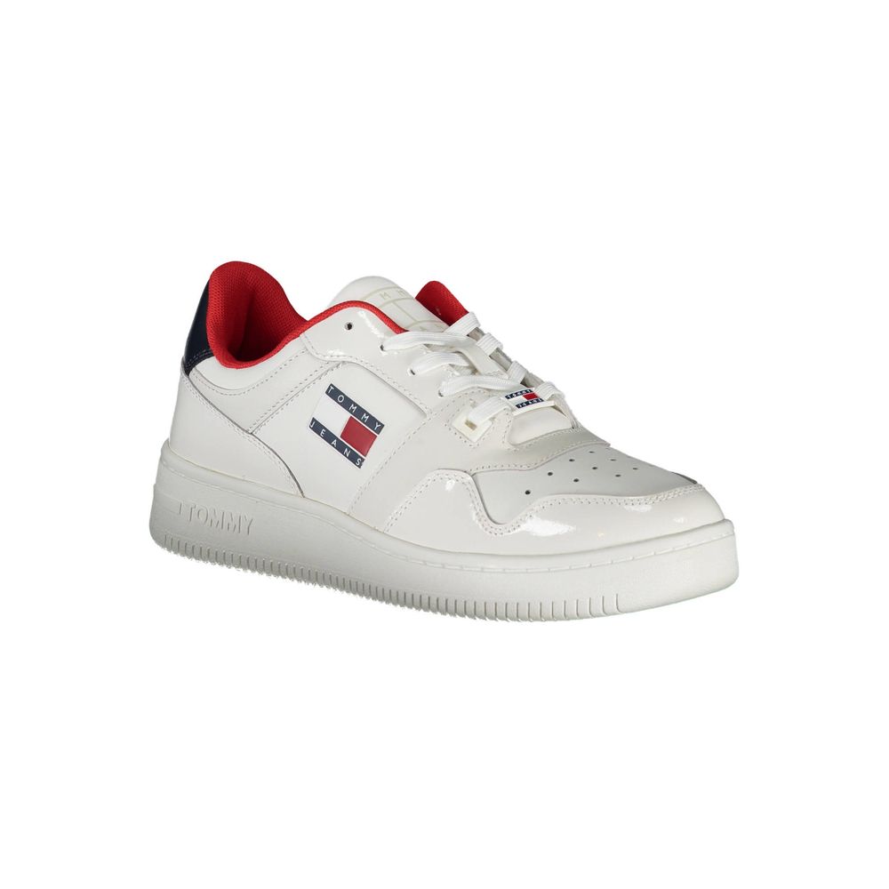 Tommy Hilfiger Bianco Leather Women Sneaker - GET THE BRAND