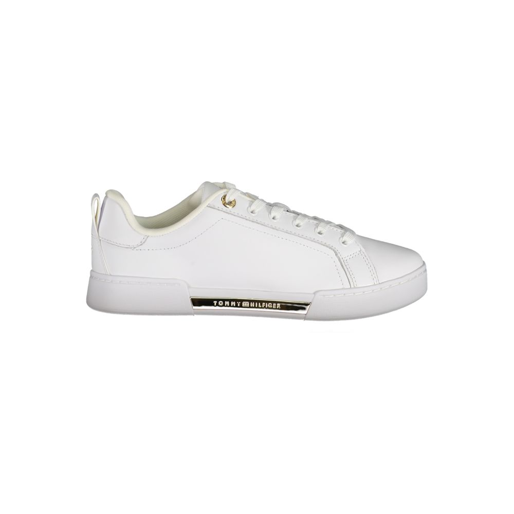 Tommy Hilfiger Bianco Leather Women Sneaker - GET THE BRAND