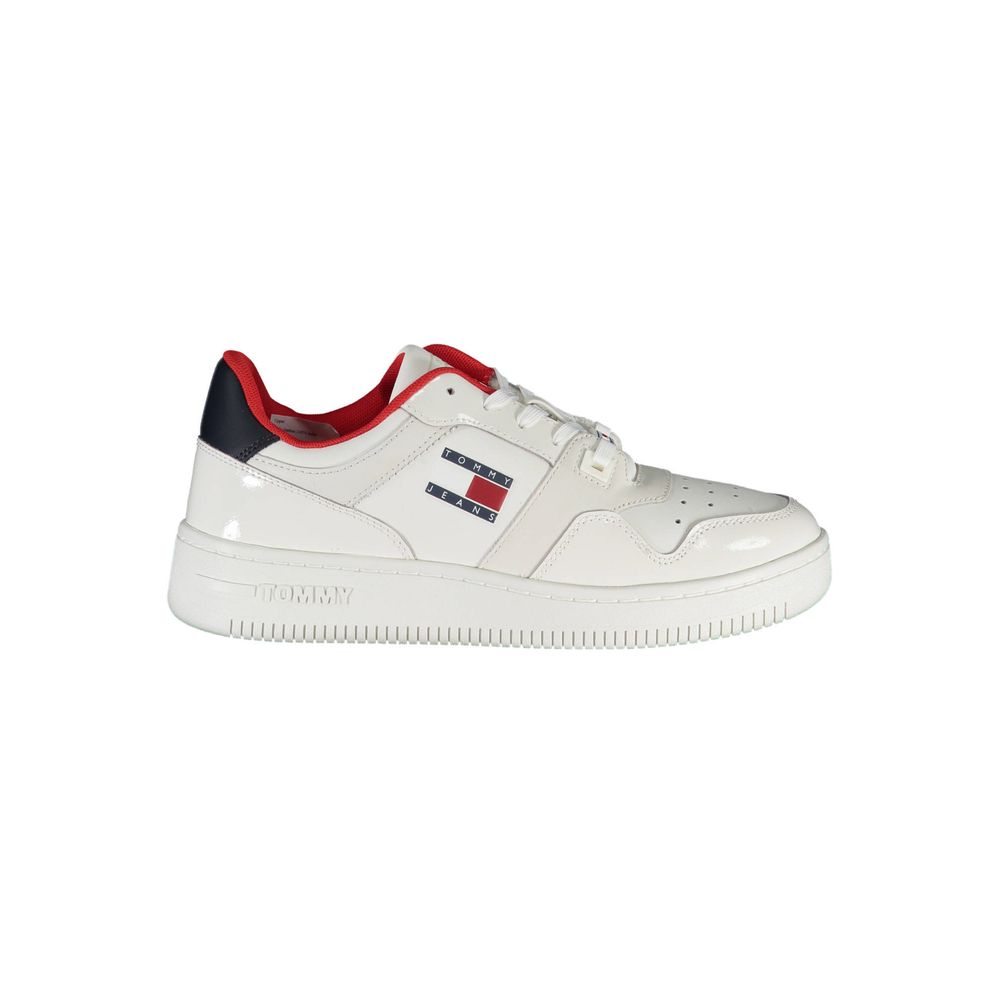Tommy Hilfiger Bianco Leather Women Sneaker - GET THE BRAND