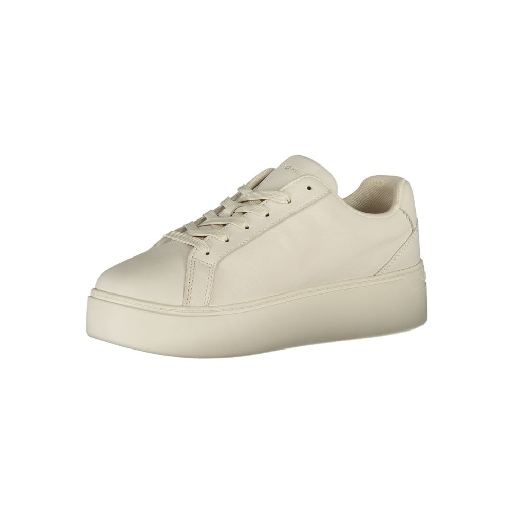 Tommy Hilfiger Bianco Leather Women Sneaker - GET THE BRAND