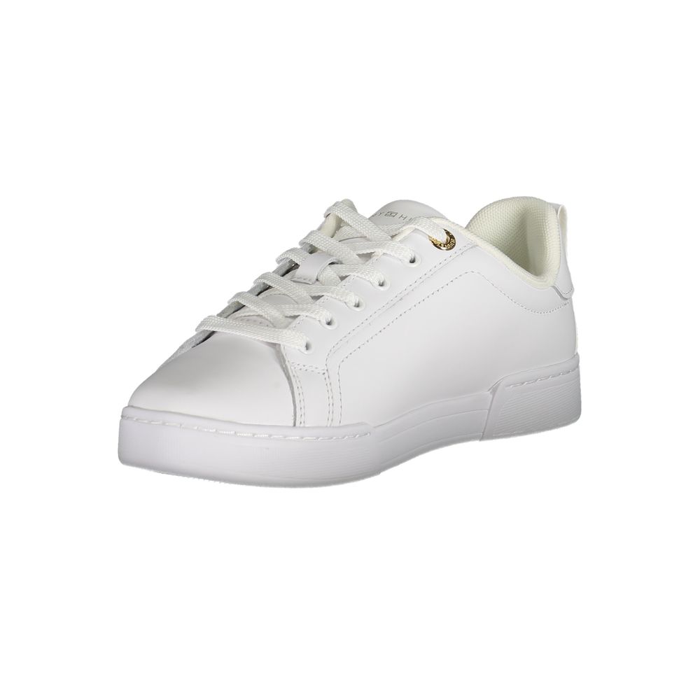 Tommy Hilfiger Bianco Leather Women Sneaker - GET THE BRAND