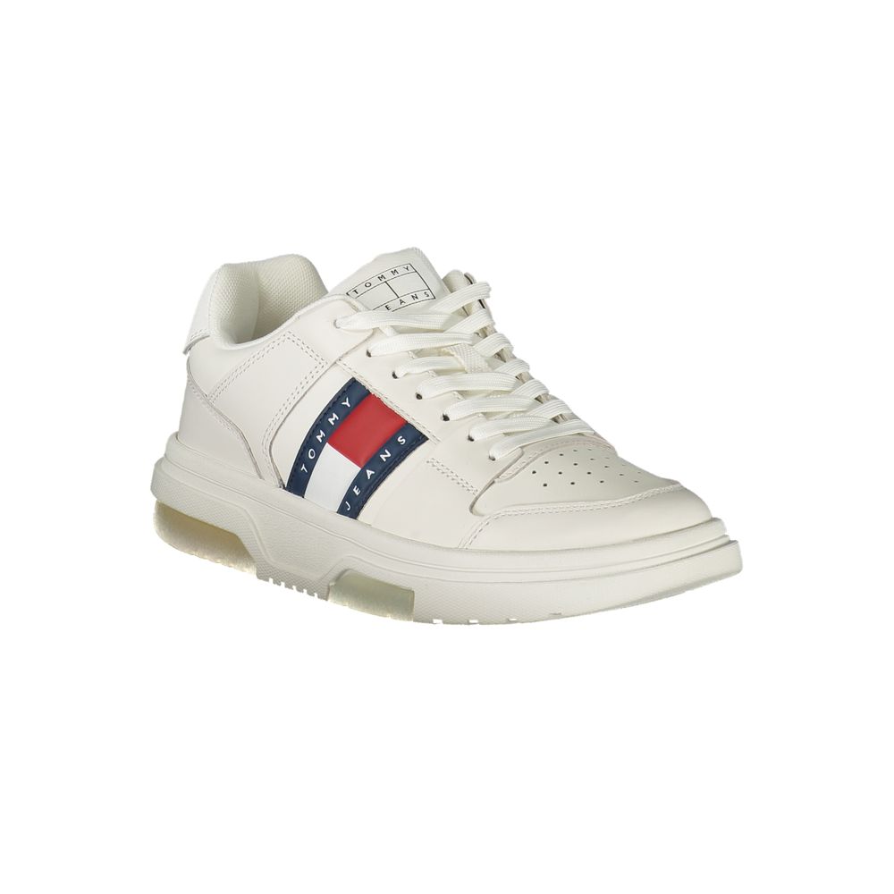 Tommy Hilfiger Bianco Leather Women Sneaker - GET THE BRAND