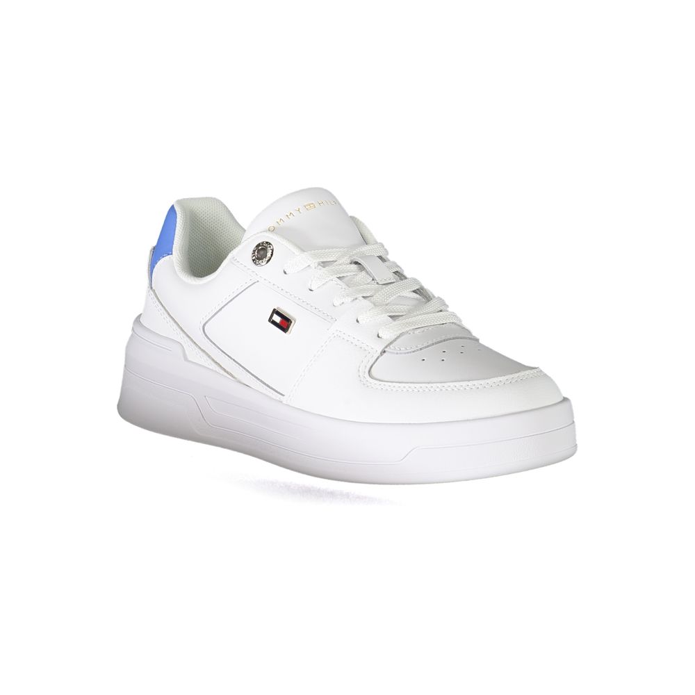 Tommy Hilfiger Bianco Leather Women Sneaker - GET THE BRAND