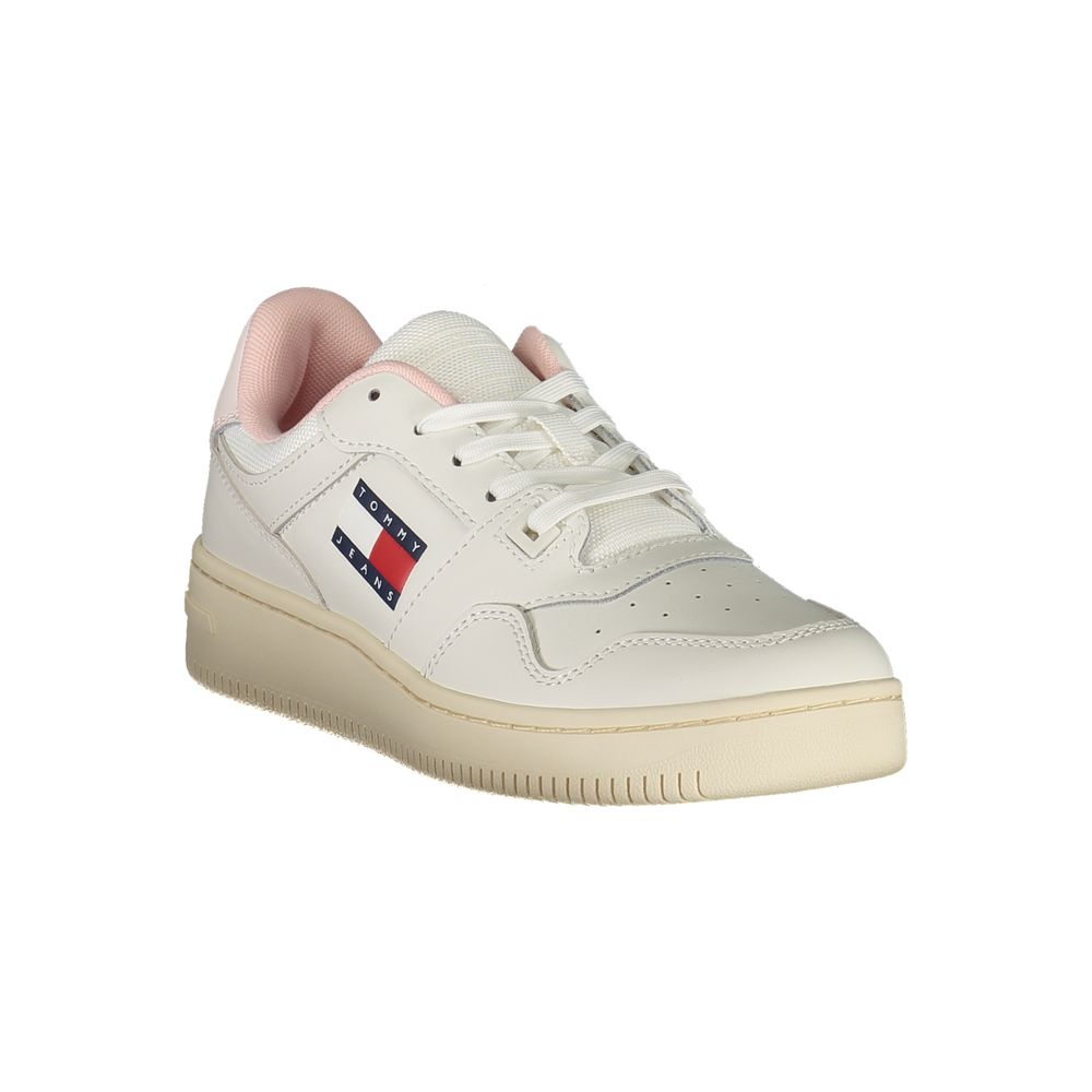 Tommy Hilfiger Bianco Leather Women Sneaker - GET THE BRAND