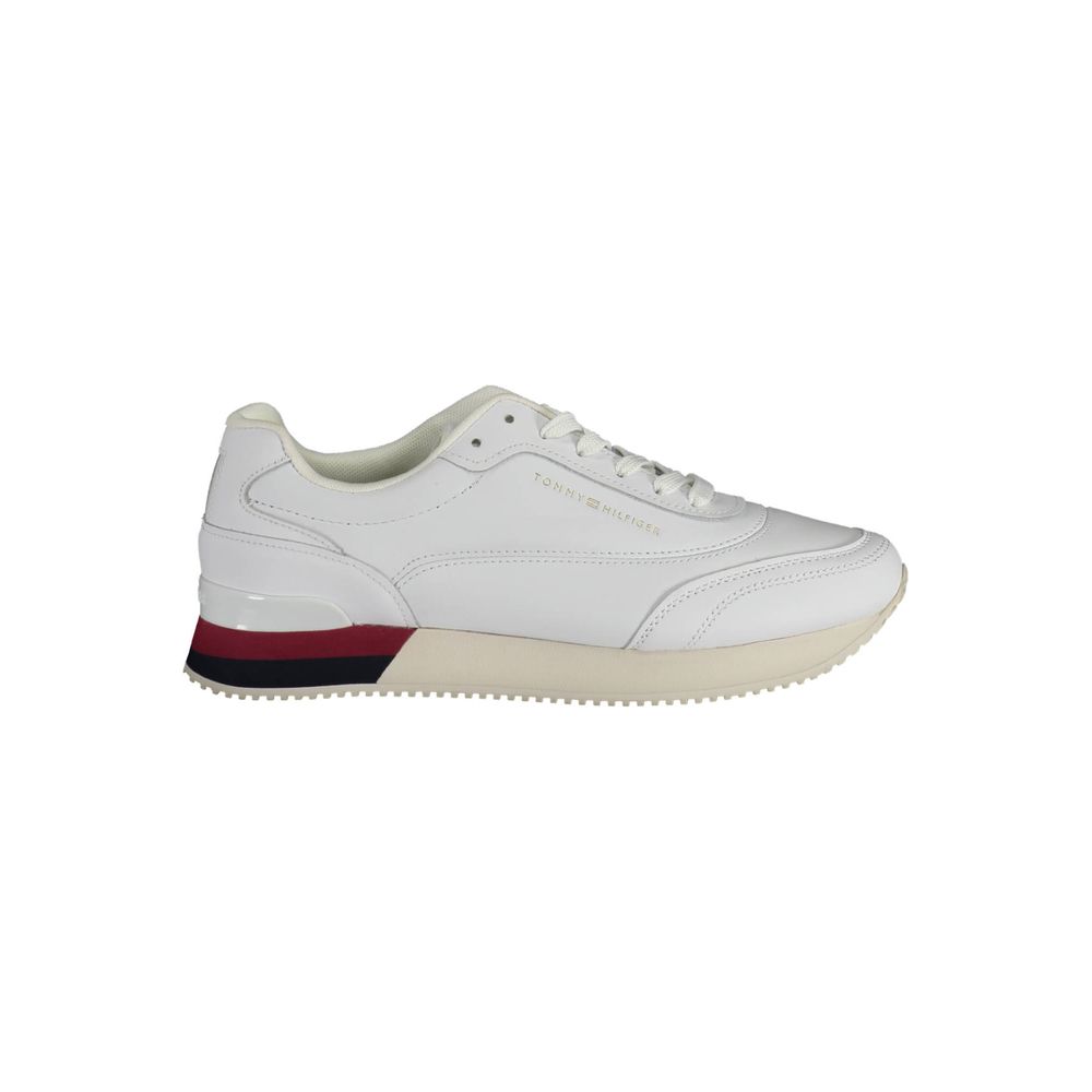 Tommy Hilfiger Bianco Pelle Women Sneaker - GET THE BRAND