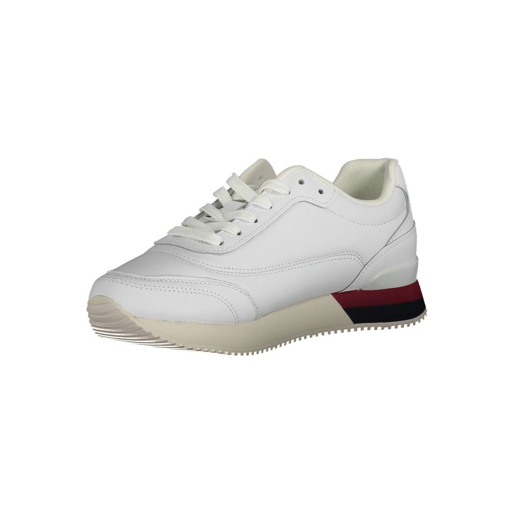 Tommy Hilfiger Bianco Pelle Women Sneaker - GET THE BRAND
