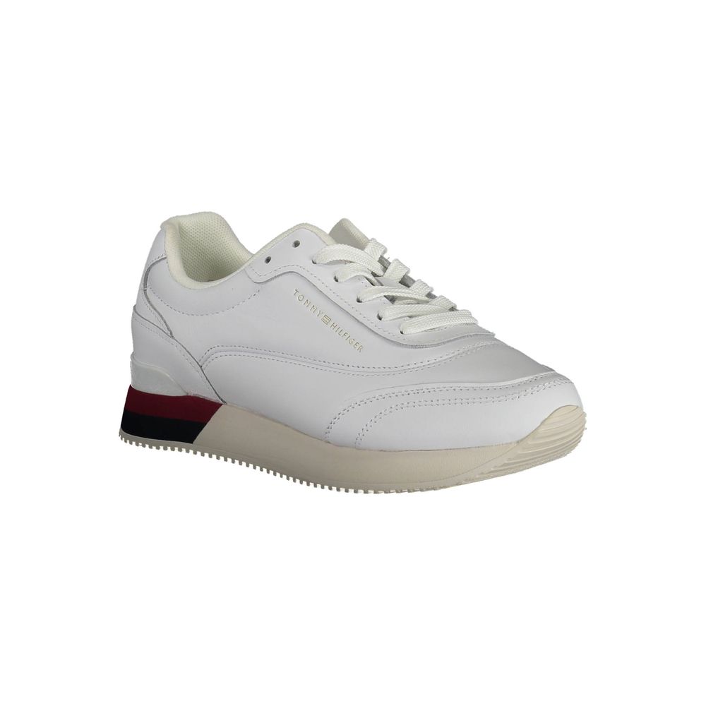 Tommy Hilfiger Bianco Pelle Women Sneaker - GET THE BRAND