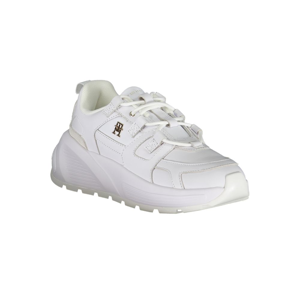 Tommy Hilfiger Bianco Poliuretano Donna Sneaker - GET THE BRAND