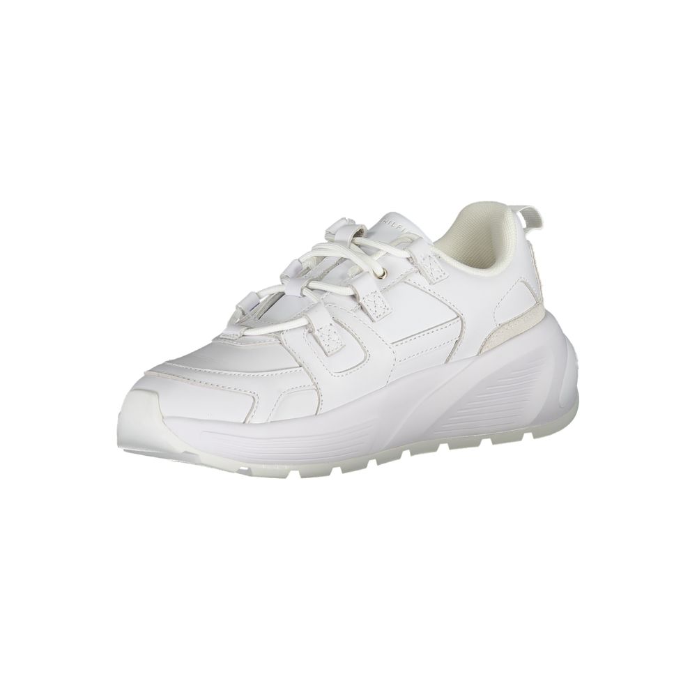Tommy Hilfiger Bianco Poliuretano Donna Sneaker - GET THE BRAND