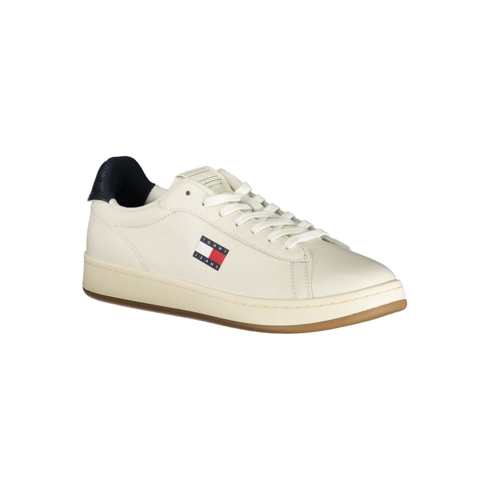 Tommy Hilfiger Bianco Poliuretano Men Sneaker - GET THE BRAND