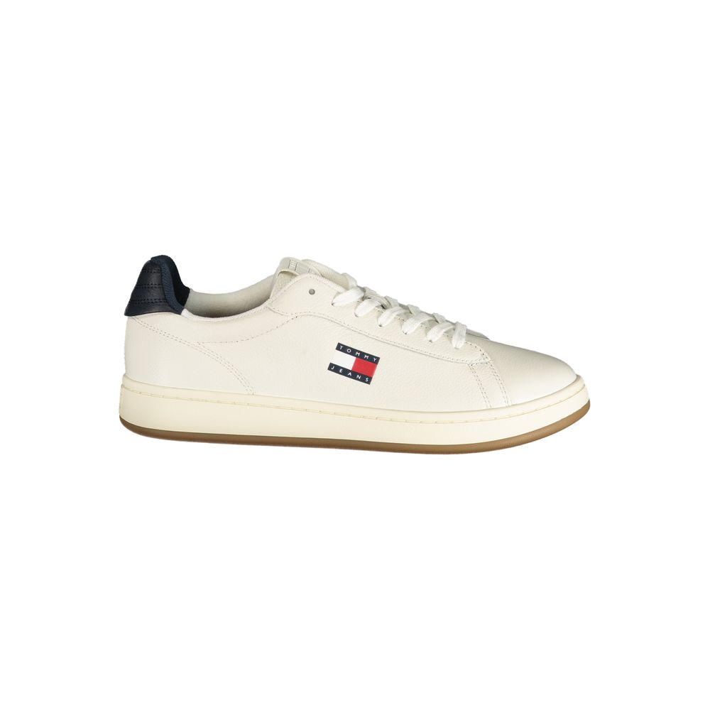 Tommy Hilfiger Bianco Poliuretano Men Sneaker - GET THE BRAND