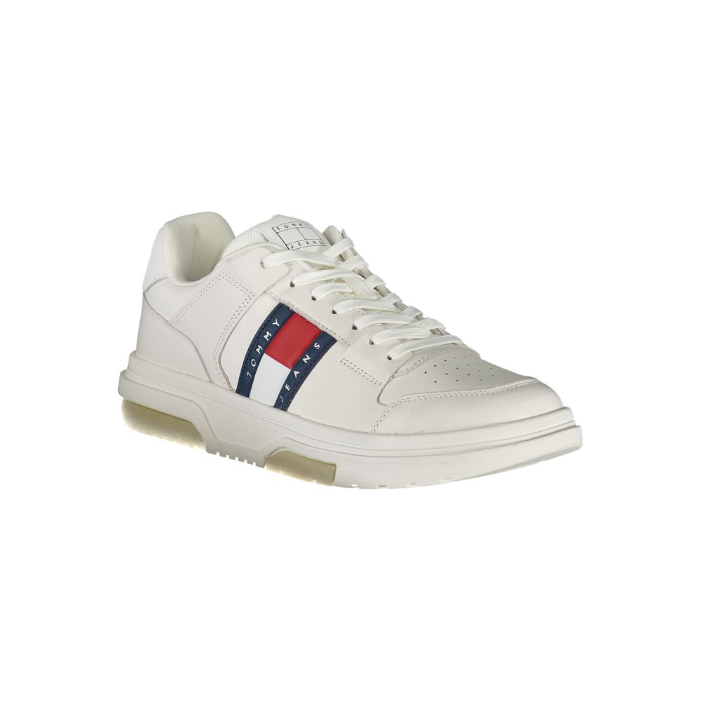 Tommy Hilfiger Bianco Poliuretano Men Sneaker - GET THE BRAND