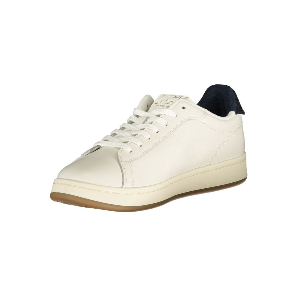 Tommy Hilfiger Bianco Poliuretano Men Sneaker - GET THE BRAND
