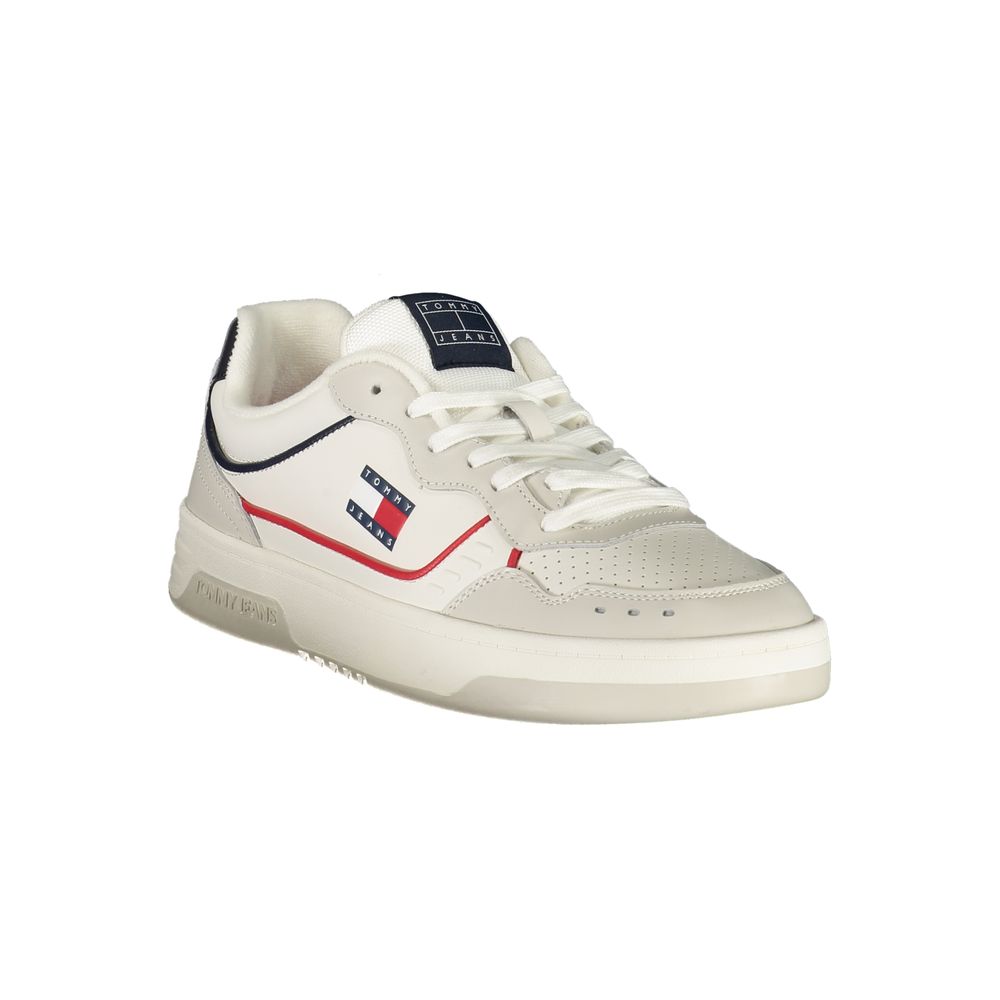 Tommy Hilfiger Bianco Poliuretano Uomo Sneaker - GET THE BRAND