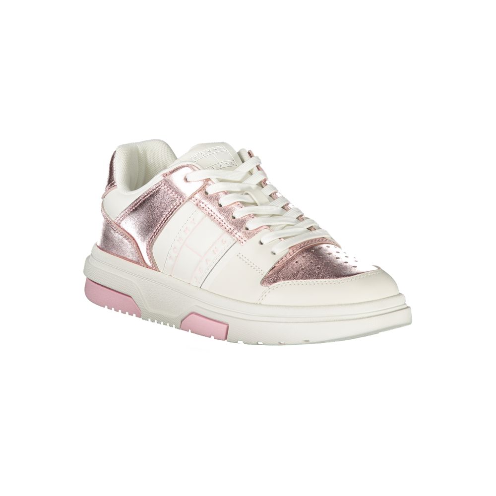 Tommy Hilfiger Bianco Poliuretano Women Sneaker - GET THE BRAND