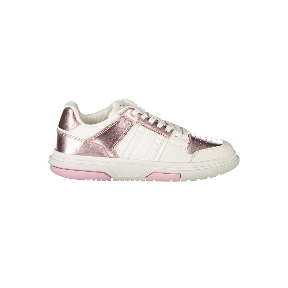 Tommy Hilfiger Bianco Poliuretano Women Sneaker - GET THE BRAND