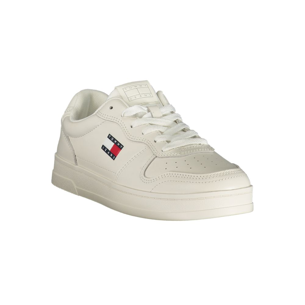 Tommy Hilfiger Bianco Poliuretano Women Sneaker - GET THE BRAND