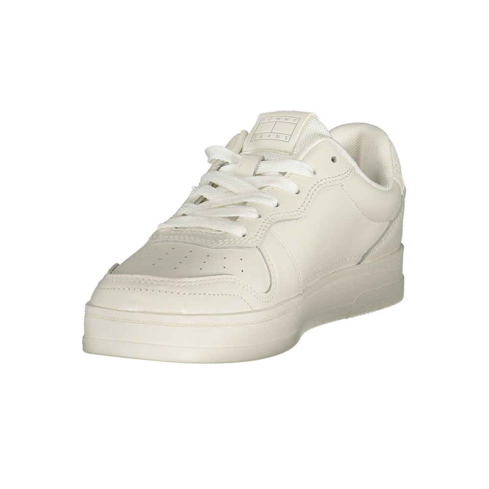Tommy Hilfiger Bianco Poliuretano Women Sneaker - GET THE BRAND