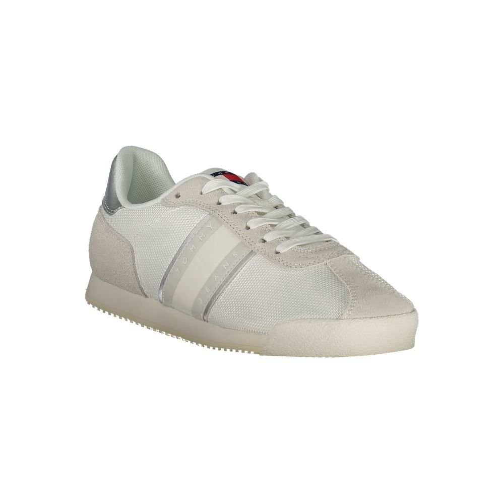 Tommy Hilfiger Bianco Polyester Women Sneaker - GET THE BRAND