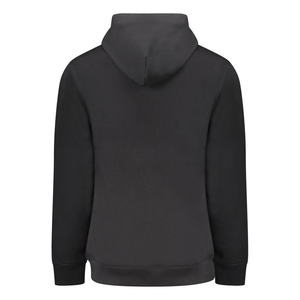 Tommy Hilfiger Black Cotton Men's Hoodie - GET THE BRAND