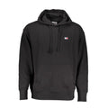 Tommy Hilfiger Black Cotton Men's Hoodie - GET THE BRAND
