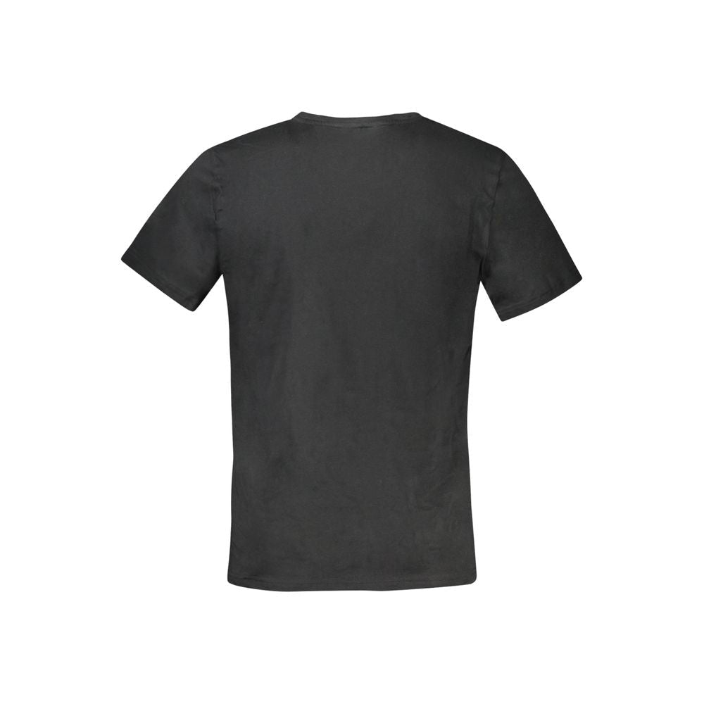 Tommy Hilfiger Black Cotton Men's T-Shirt - GET THE BRAND