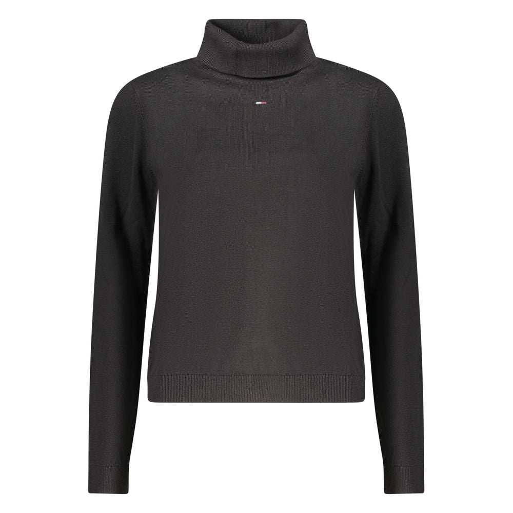 Tommy Hilfiger Black Cotton Women Sweater - GET THE BRAND