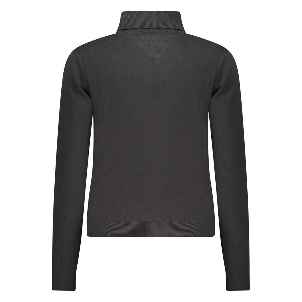 Tommy Hilfiger Black Cotton Women Sweater - GET THE BRAND