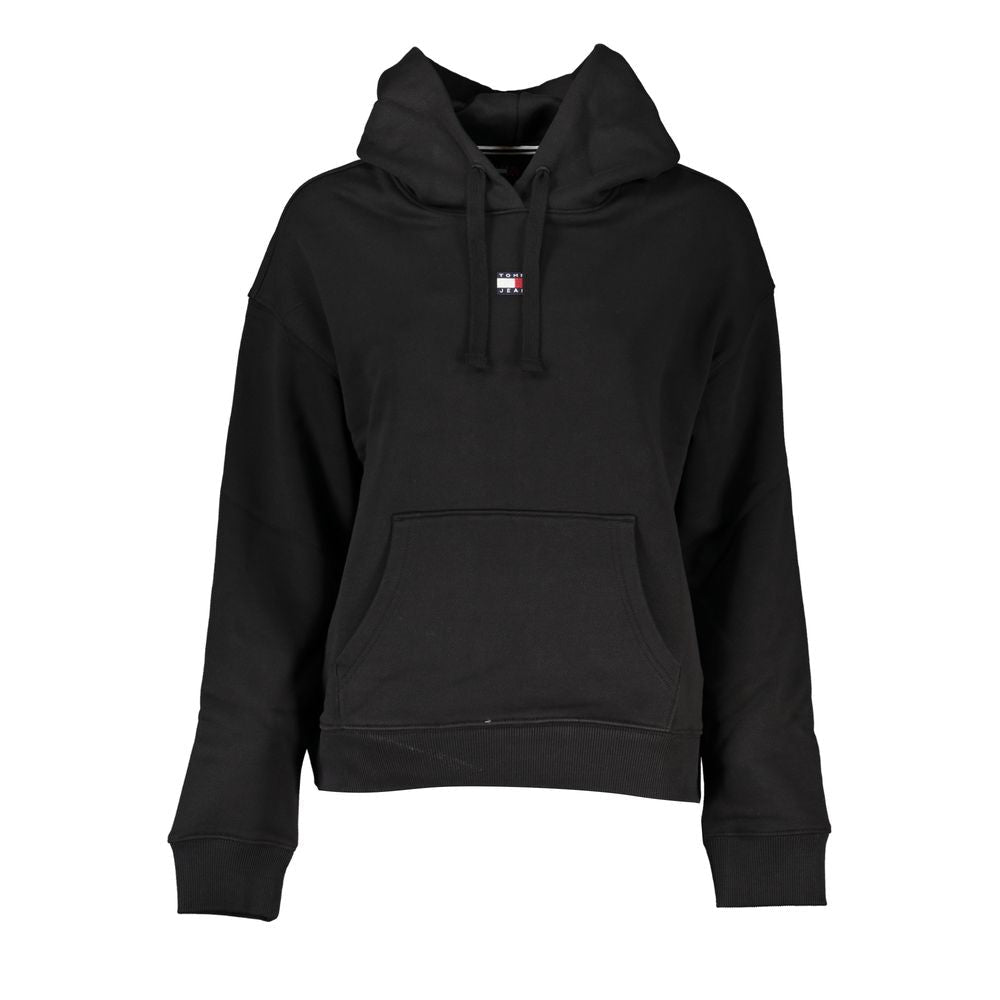 Tommy Hilfiger Black Cotton Women Sweater - GET THE BRAND