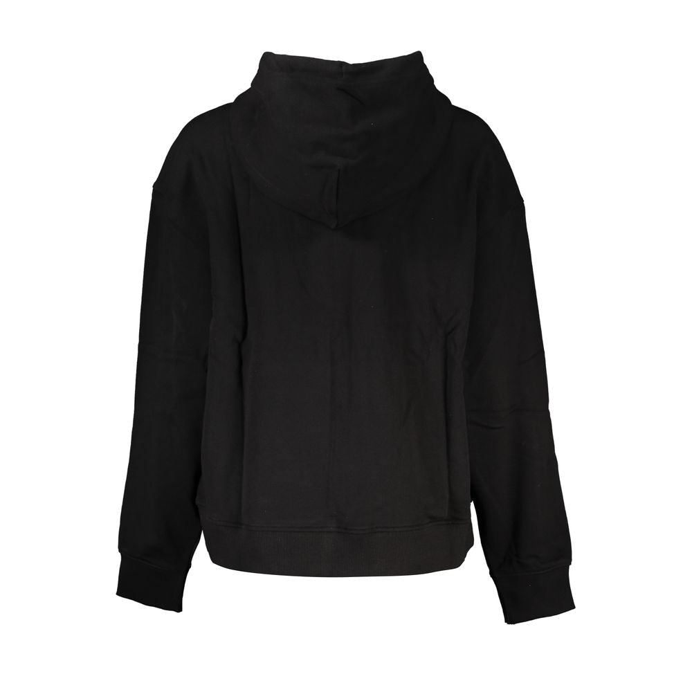 Tommy Hilfiger Black Cotton Women Sweatshirt - GET THE BRAND