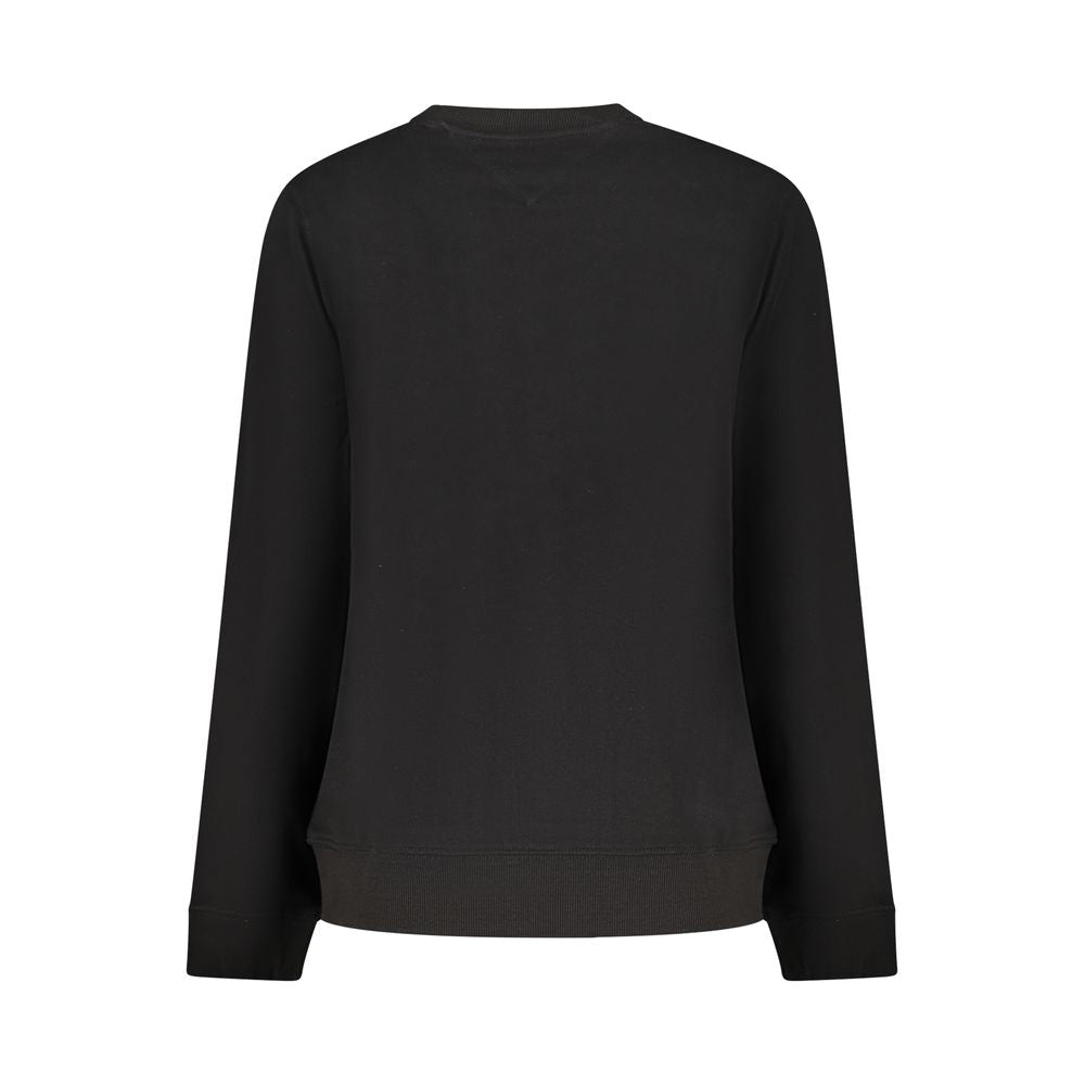 Tommy Hilfiger Black Cotton Women Sweatshirt - GET THE BRAND