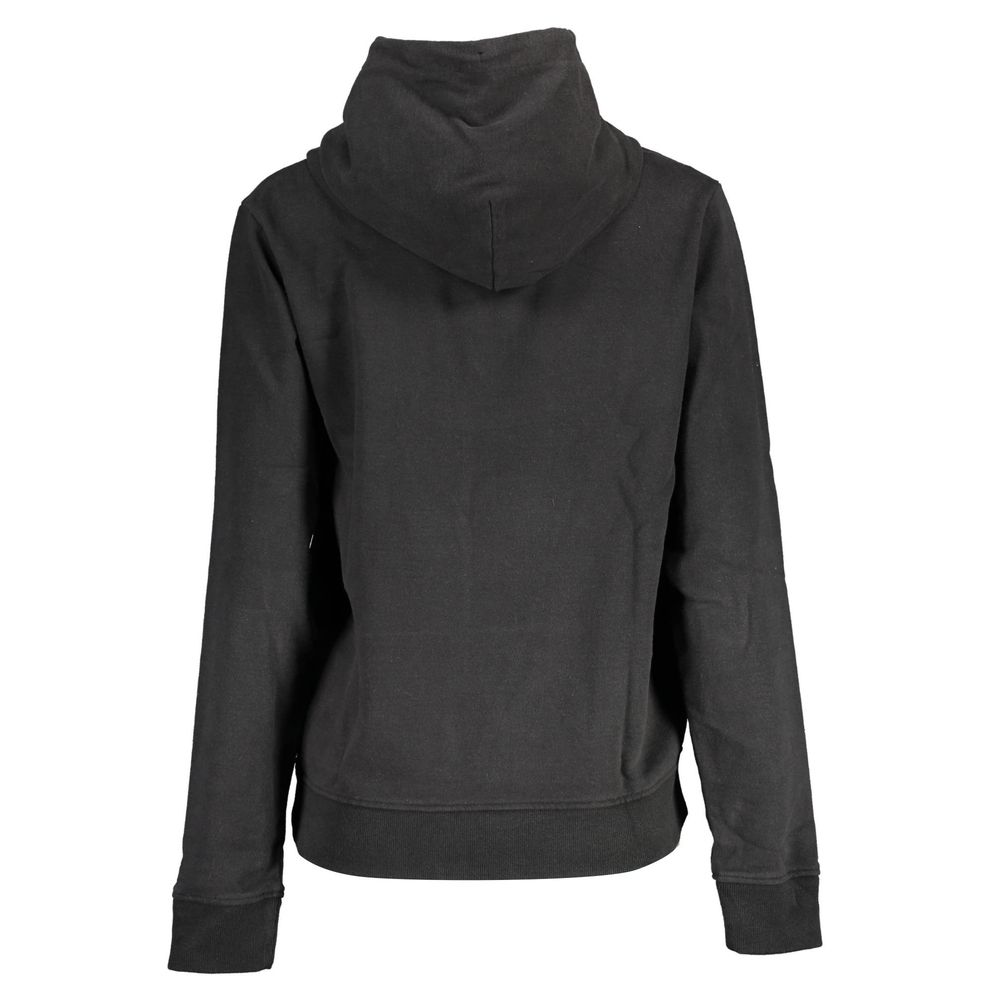 Tommy Hilfiger Black Cotton Women's Hoodie - GET THE BRAND