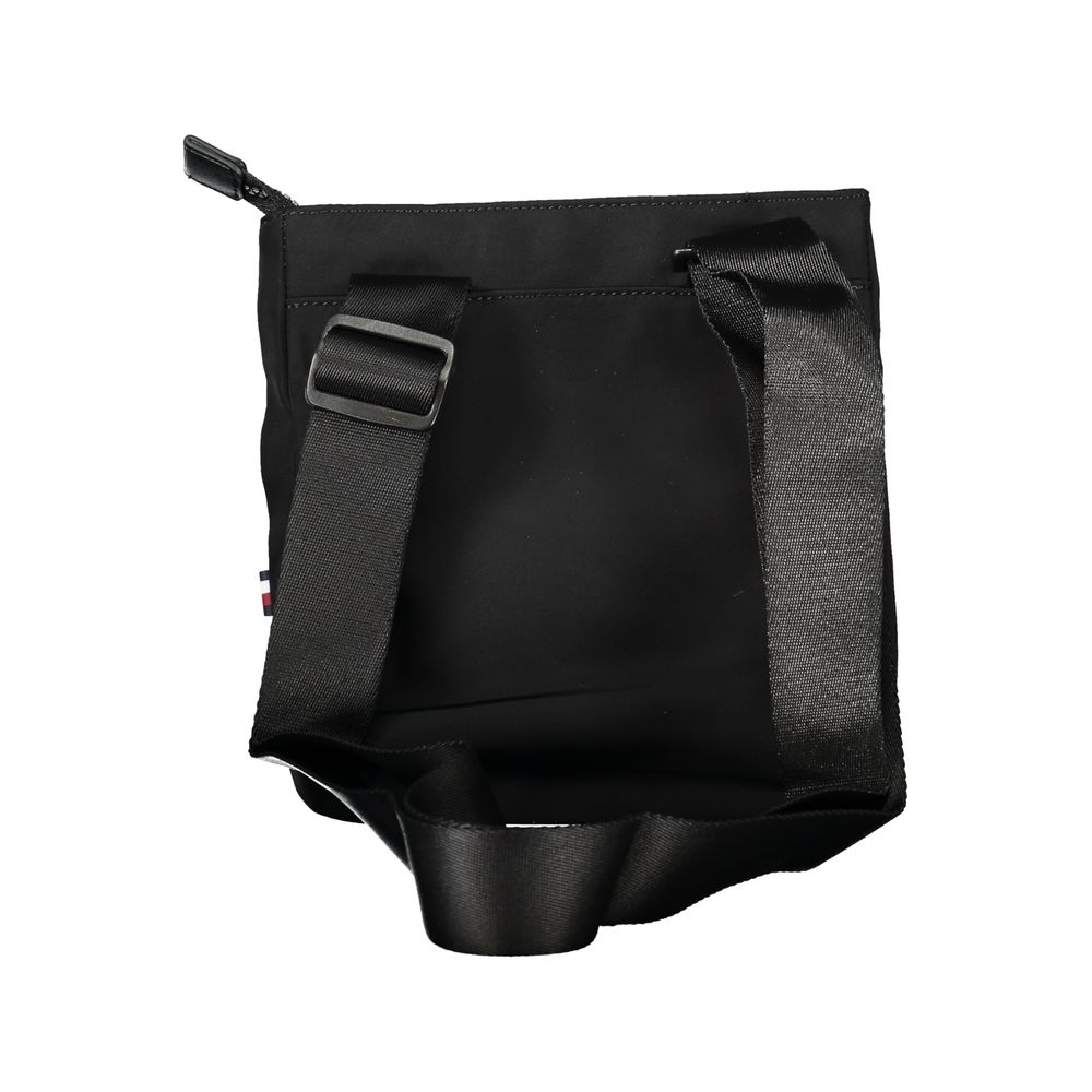 Tommy Hilfiger Black Polyester Men's Shoulder Bag - GET THE BRAND