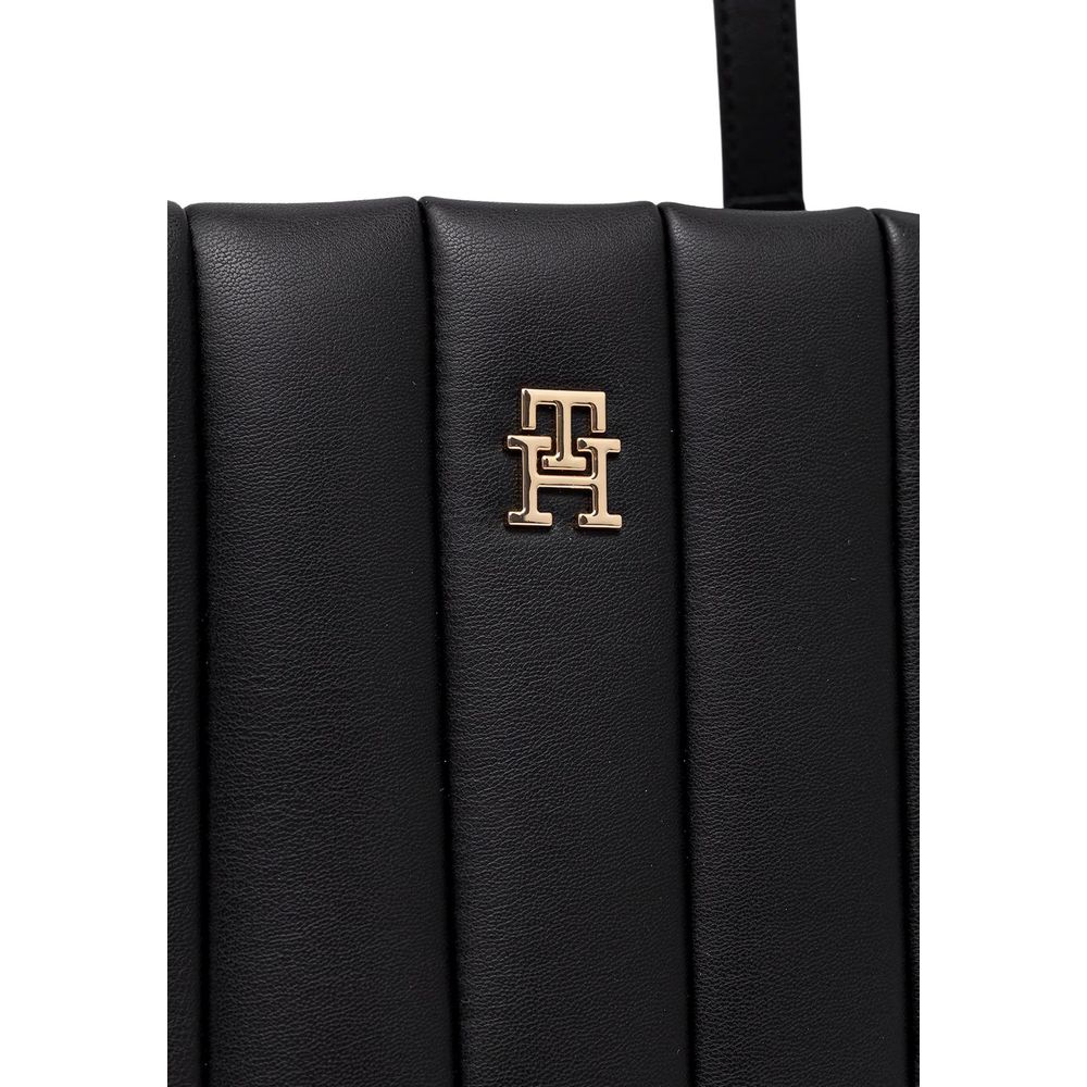 Tommy Hilfiger Black Polyethylene Handbag - GET THE BRAND